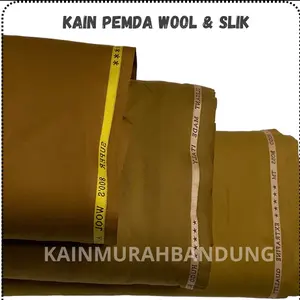 BAHAN KAIN PEMDA SETELAN SERAGAM PNS PDH ASN ANTI KUSUT Katun Anti Kusut