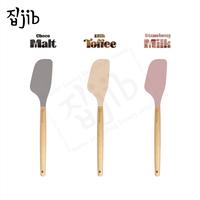Gambar [HOMETHINGS.ID] JIB Premium Silicone Scrapper Cafe Edition / Silicone Utensil / Kitchen Tools / Scraper Silikon Anti Lengket Tahan Panas - CHOCO MALT dari JIB Indonesia Kota Bogor 5 Tokopedia