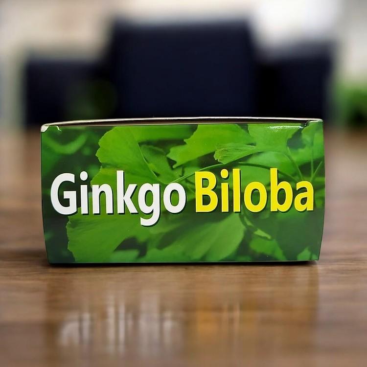 Hoạt Huyết Dưỡng Não Ginkgo Biloba Citicolin - Giúp Bổ Sung Dưỡng Chất Cho Não - Giảm Tai Biến Mạch Máu Não - Hộp 100 Viên 1