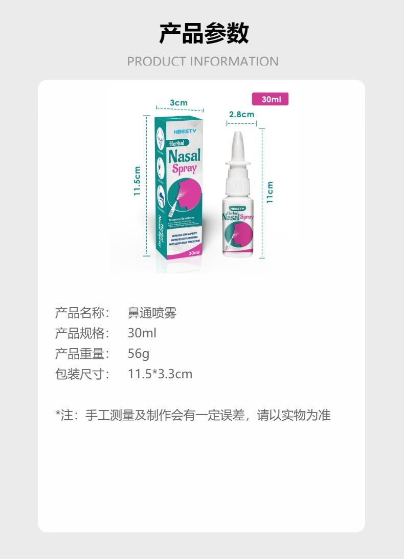 Product Introduction of สเปรย์ทำความสะอาบน้ำหูจมูก, สารสกัดจากสมุนไพรปลอดเชื้อ, ช่วยเรื่องความแออัดในช่องหู, จามและจมูกหยด, โซลูชั่นสำหรับการดูแลจมูก 0