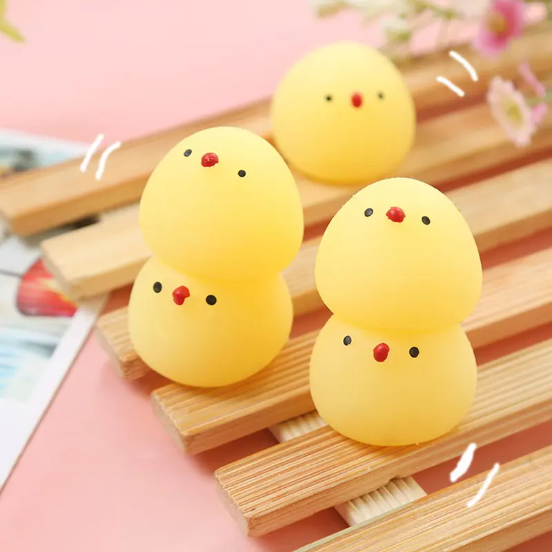 Ypudwvs-Gà Vui Nhộn Sáng Tạo, Bóp, Giảm Áp Lực, Gà Con Mini, Đồ Chơi Giảm Căng Thẳng 2