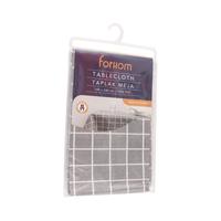 Gambar FORHOM 145X240 CM TAPLAK MEJA PVC CHECKER - ABU-ABU dari AZKO ID Kota Administrasi Jakarta Barat 4 Tokopedia