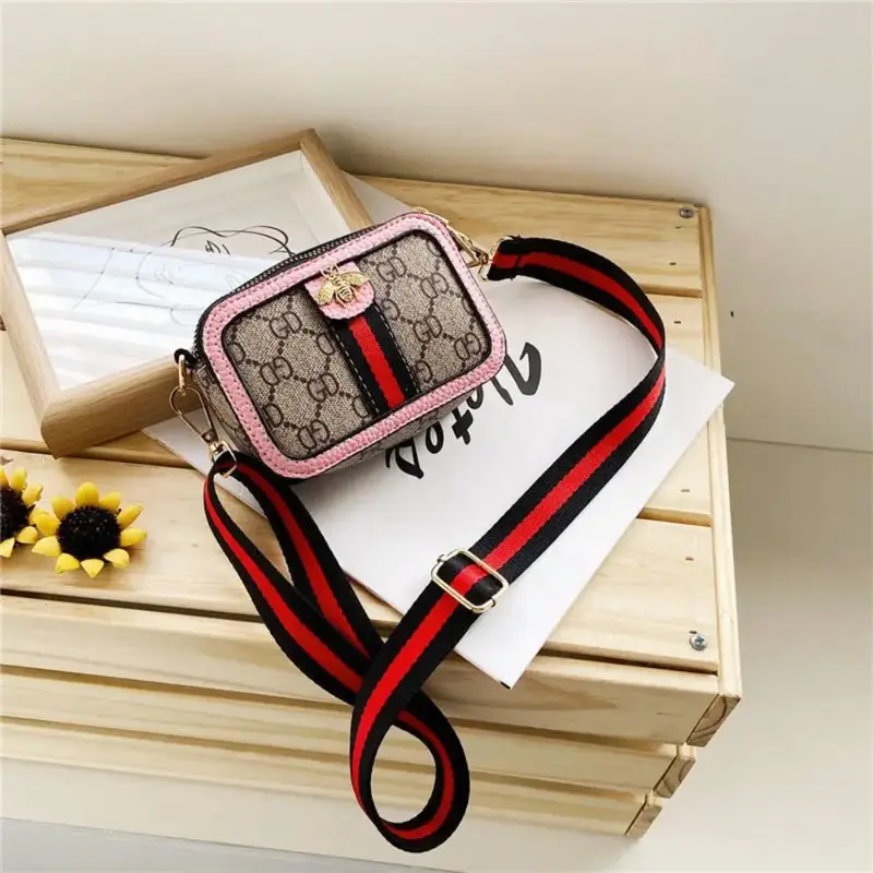 Túi Đeo Chéo Trẻ Em Mini, Thời Trang Mới, Dễ Thương, Chất Liệu PU Chống Thấm Nước, Túi Đeo Vai, Thích Hợp Cho Bé, Ba Lô, ví đựng tiền Xu, Túi Xách 8