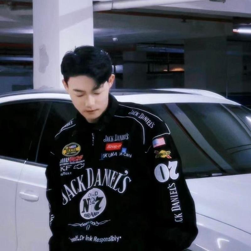 Áo Khoác Đua Racing Jacket Jack Daniel’s Thêu Full 3 Lớp Dày Đệm Bông Mùa hè