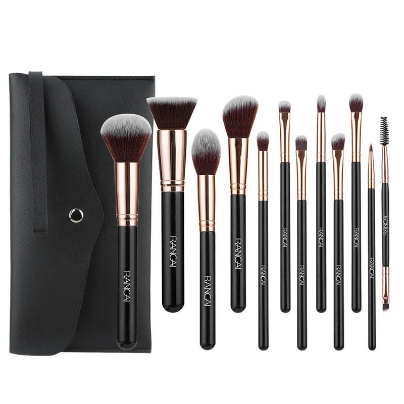 Hộp cọ 12 chổi trang điểm chuyê nghiệp RANCAI 3