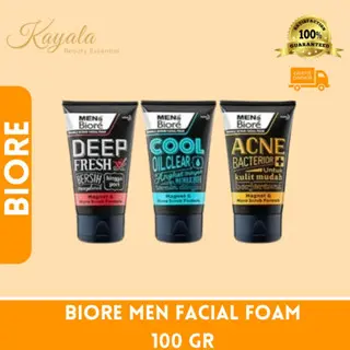 BIORE MEN FACIAL FOAM  100 GR