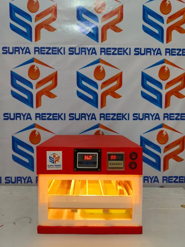 mesin tetas kapasitas 15 butir full otomatis rak geser 2