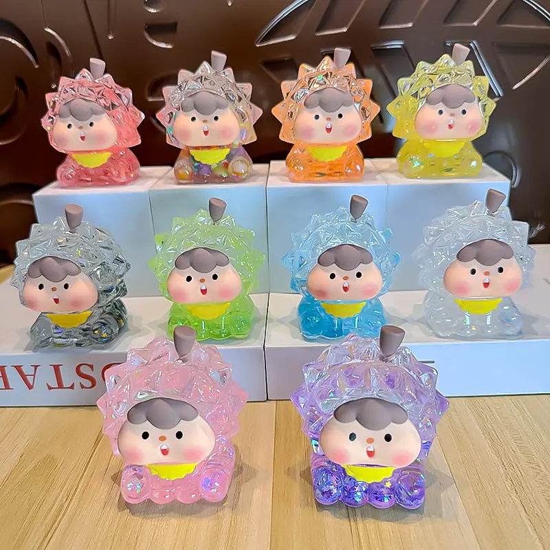 Đồ Chơi Mô Hình Quà Tặng Hình Quả Bơ Sầu Riêng, Đồ Trang Trí Phát Sáng, Dòng Dầu, Đồ Trang Trí Để Bàn Mới, Hạt Bong Bóng, Thiết Kế Hoạt Hình Dễ Thương Decor Decor Phòng Tượng Trang Trí Nhà