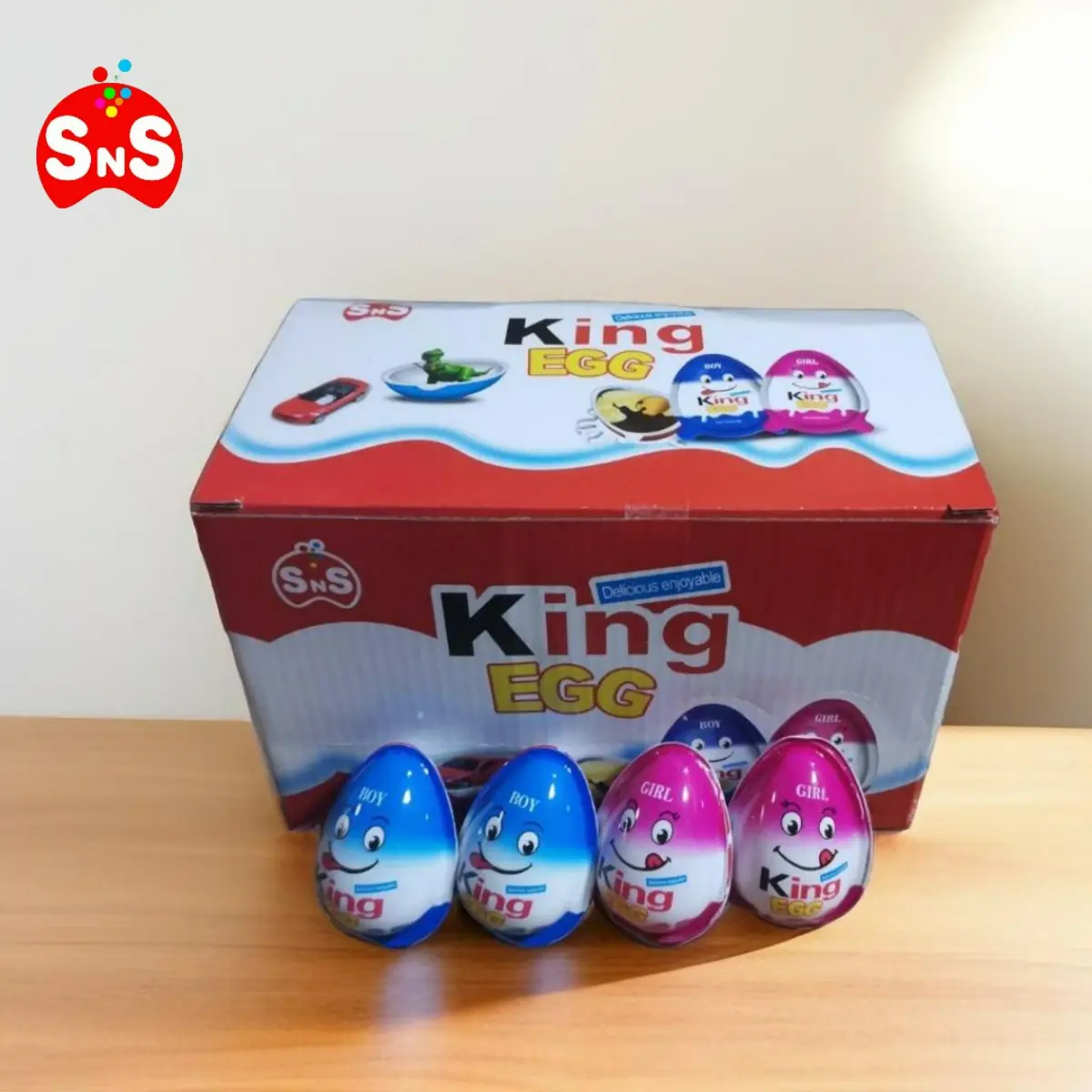 SnS Delicioous Enjoyable King Egg/King Joy 30 pieces Kitchen Mold
