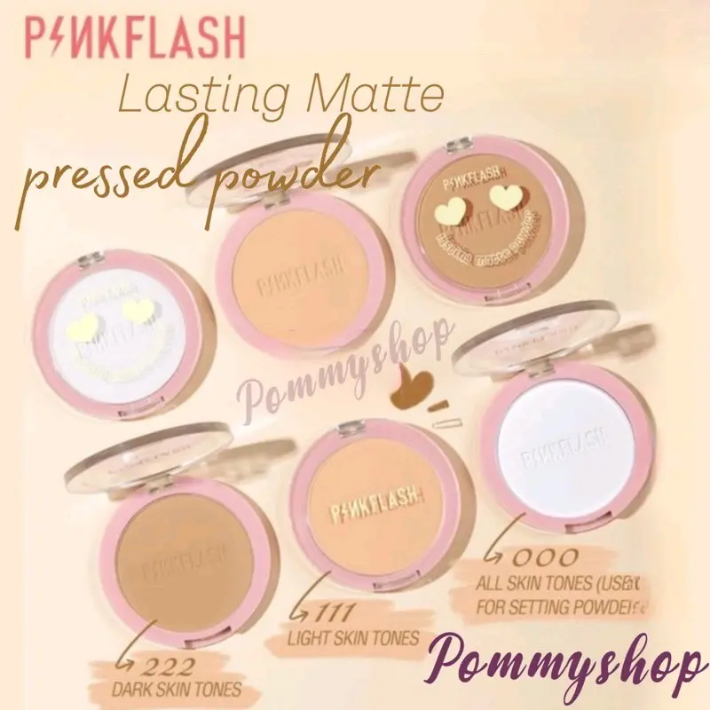 Pinkflash Lasting Matte Pressed Powder 1