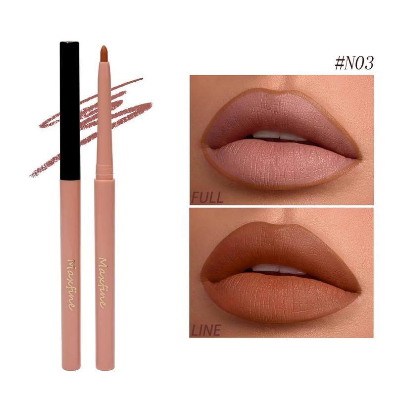 Makeup 18 Colors Lip Liner Velvet Lip Liner Nonstick Cup Long Lasting Waterproof Eyeliner Cosmetic 8