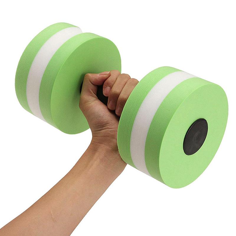 Product Introduction of [TTSS]Floating Swim Gym Dumbbell Water Weight Aerobics Fitness Pool Water Swimming Aqua Exercise Barbell EVA Foam Aquatics Dumbbell 17