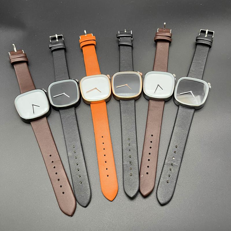 Product Introduction of New Minimalist Belt Watch Ins College Style Unisex Watch Extremely Minimalist Style 1