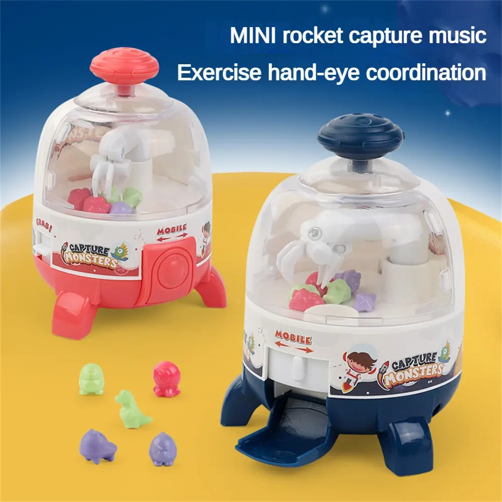 Máy Gắp Khủng Long Mini Cho Trẻ Em, Đồ Chơi Gắp Gashapon Vui Nhộn, Tương Tác, Quà Tặng Mẫu Giáo Toy