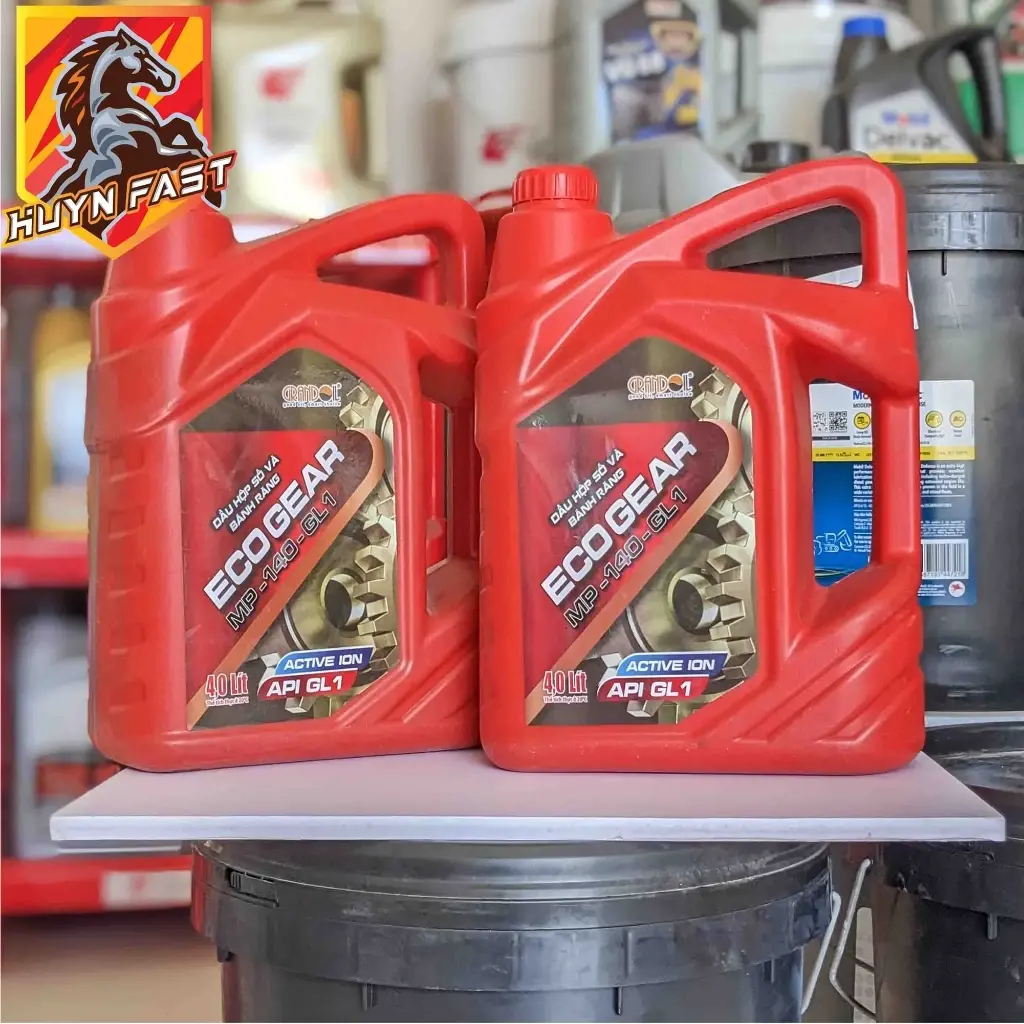 DẦU NHỚT HỘP SỐ BÁNH RĂNG GRANDOIL ECO-GEAR MP140 API-GL1 (4L)