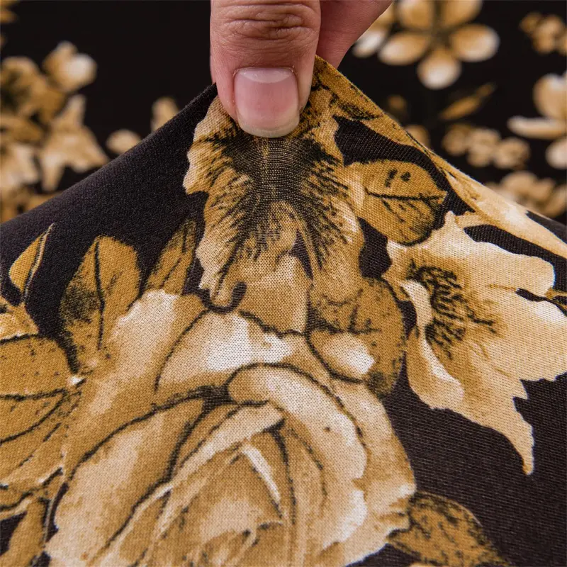 Floral Print Sofa Cover, Non-slip Sofa Slipcover, Sofa Protector, Home Decor Supplies for Living Room, Dustproof Sofa Cover 6