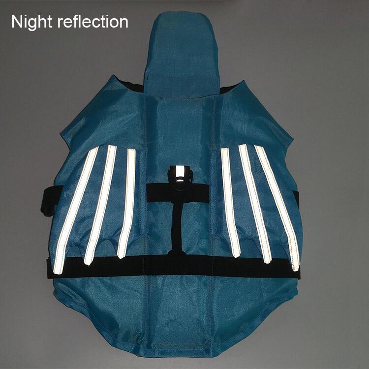 Product Introduction of Life Jacket Safety Vest Adjustable Preserver with High Buoyancy Durable Rescue Handle for Small Medium and Large Dog 12