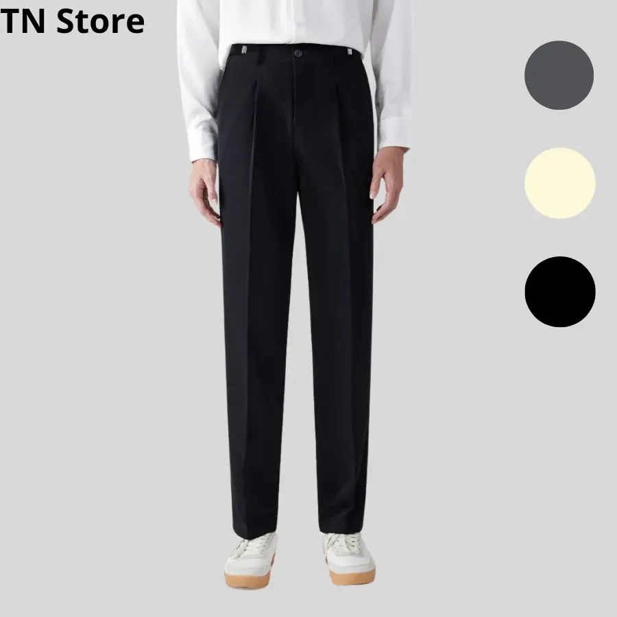 Quần Nam TN Store Baggy Sidetab  tăng giảm 2 bên,quần âu nam  quần âu cạp điều chỉnh,phong cách hàn quốc