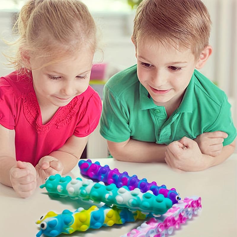 Product Introduction of Fidget Toys Suction Push Pop Bubble Fidget Poppers Sensory Toy Silicone Anxiety Stress Relief Toys for Kids Gift 3