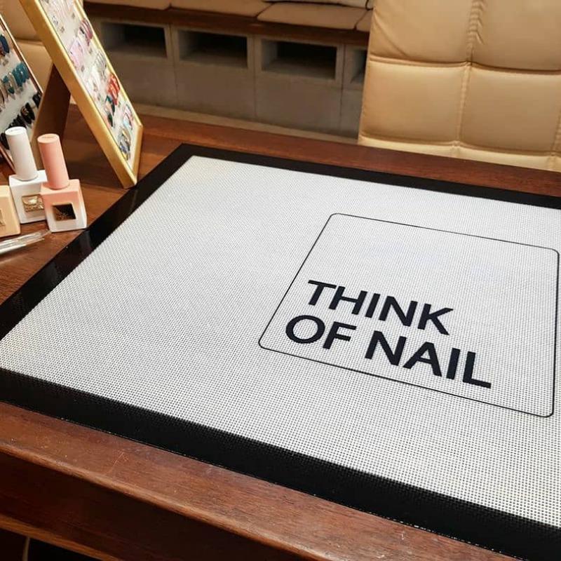 Product Introduction of ( Think of nail ) Thảm Jelly Board làm nail Think of nail Hàn quốc chất liệu silicon an toàn 2 màu chọn lựa 3