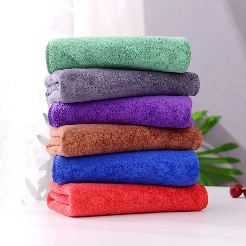 Combo 5 khăn gội đầu KT 40x80cm: khăn gội đầu, quấn đầu, lau tóc,khăn tắm nhỏ.... siêu mềm mịn, siêu thấm hút, không đổ lông Nhà Tắm 8