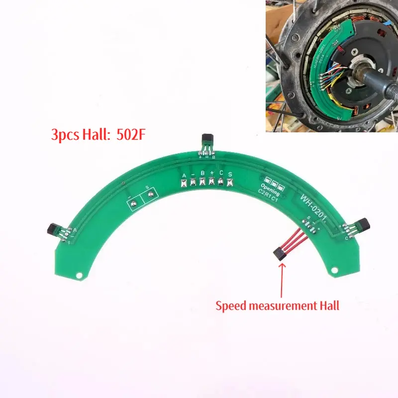 For E-bike PCB Board High Pressure Hall 502F 3144 Hall Sensors And RPM ...