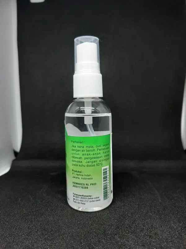 Hand sanitizer ANTIS 55 ml spray aroma jeruk nipis segar pembersih tangan 2