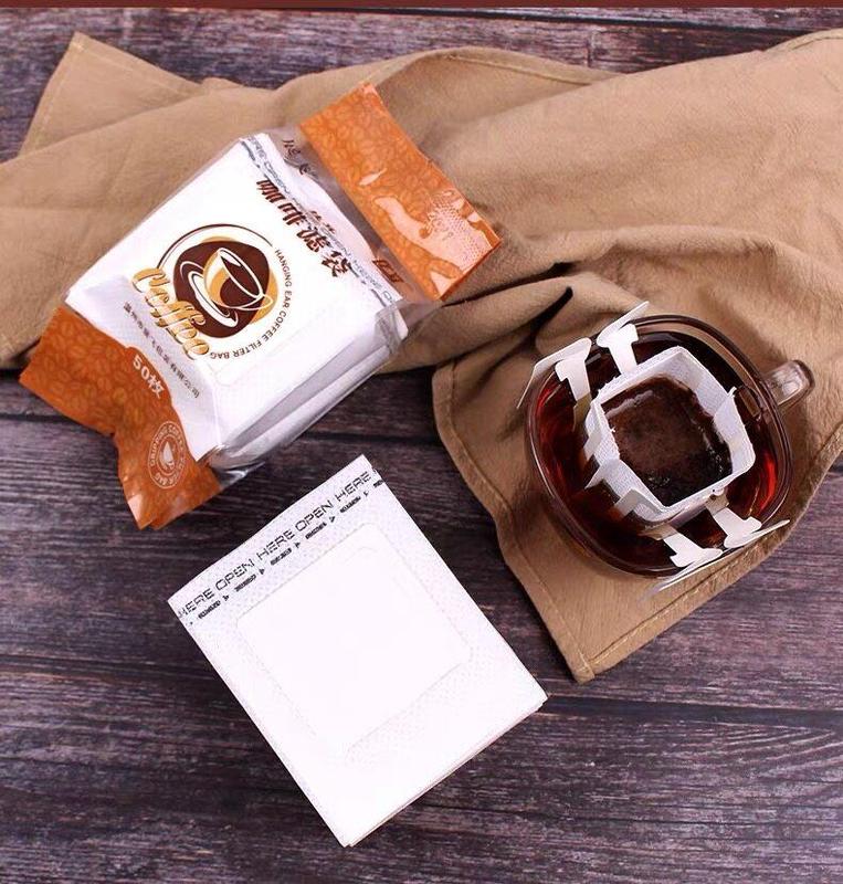 Product Introduction of 【จัดส่งทันที】50PCS ถุงกรองกาแฟ ถุงกรองกาแฟดริป 1 แพ็ค มี 50 ชิ้น ถุงดริปกาแฟ ครั้งหนึ่ง พร้อมที่จับ ดริปกาแฟ Hanging ear coffee bag 5