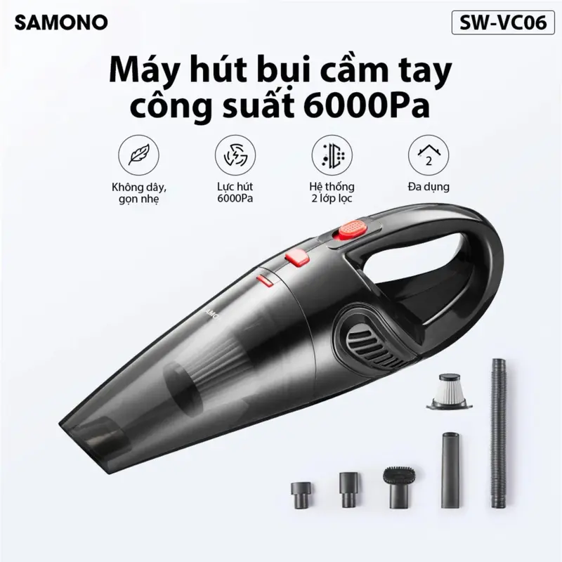 Máy hút bụi SAMONO SW-VC06 1