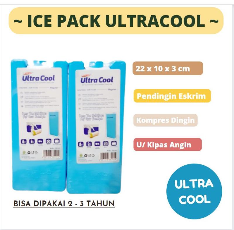 Es Pack Es Untuk Cooler Bag 22x10x3 Maslaha Ultra Cool Tempat Es Tahan Dingin Cream 4