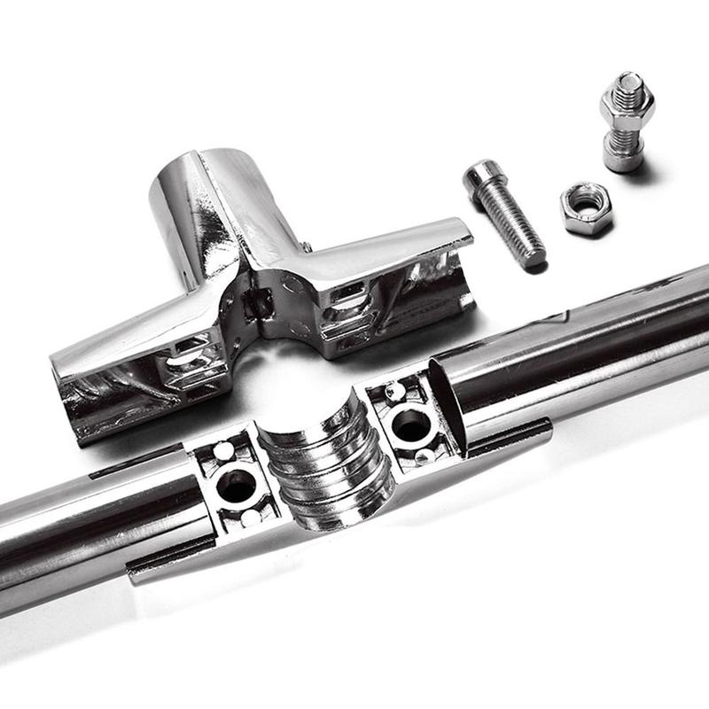 Giá Trưng Bày Quần Áo, Bền, Phần Cứng Đồ Nội Thất Nối Ống, Đầu Nối Ống Thép Không Gỉ, Kẹp Cố Định 25mm Và 32mm, Hỗ Trợ Thanh Kẹp, Thích Hợp Cho Ống, 1 Cái 8