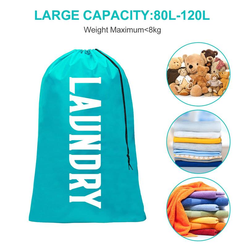 Product Introduction of Extra Large Waterproof Drawstring Laundry Bag Foldable Quilt Clothes Packing Storage Bag For Home And Travel 24