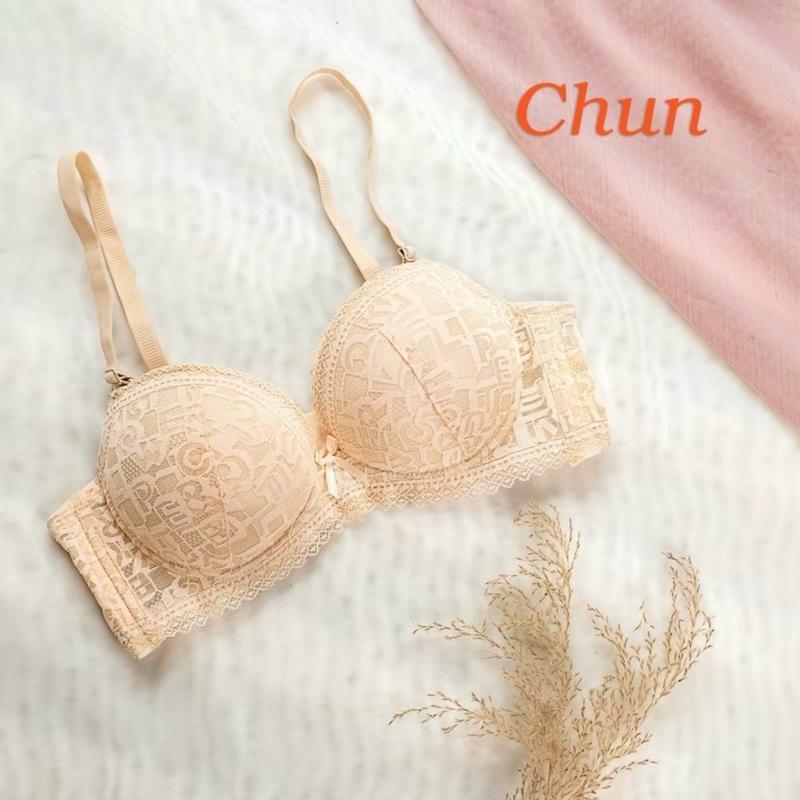 Áo lót 912 bra nữ đệm dày 5cm không gọng mút mềm êm nâng đẩy tạo khe nhiều nhung V1. Voi Nho