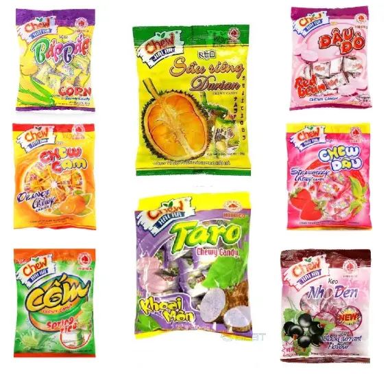 Kẹo Trái Cây Mềm Chew Hải Hà ( 90g ), Bánh Kẹo Ăn Vặt