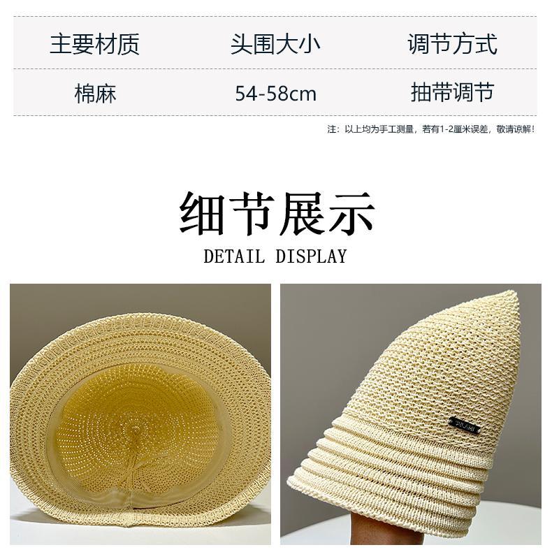 Mũ Bucket Mỏng, Dành Cho Nữ, Hàng Mới Về Năm 2025, Thời Trang Mùa Hè, Phong Cách Hàn Quốc, Mũ Ngư Dân, Thích Hợp Đi Du Lịch Và Leo Núi, Chống Nắng Và Che Nắng, Mũ Lưu Vực 7