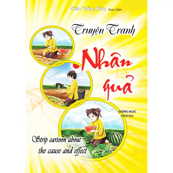 Sách - Truyện Tranh Nhân Quả ( In Màu Song Ngữ )