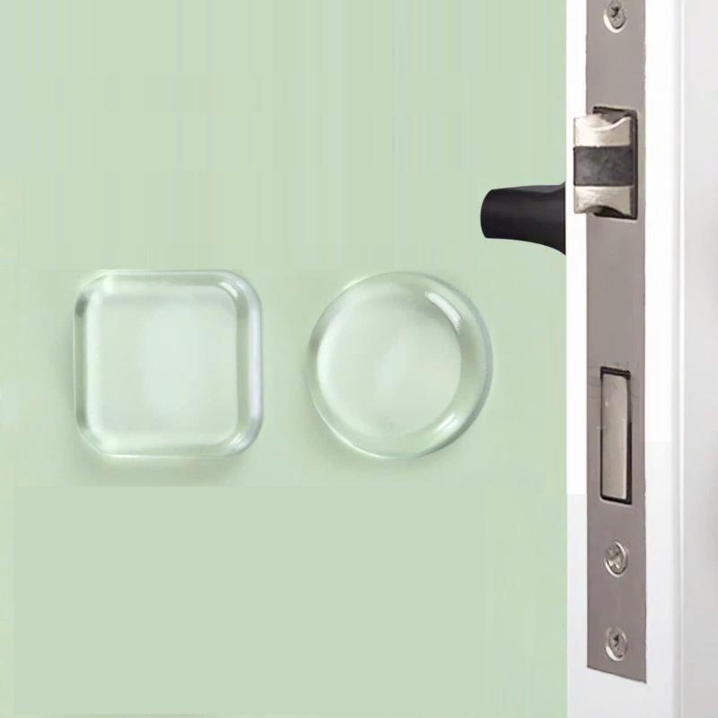 Miếng Silicone, Trong Suốt Dán Tường, Chống Va Đập Cánh Cửa và Đồ Vật, Tiện Dụng Trong Gia Đình, Văn Phòng. Taky 1700