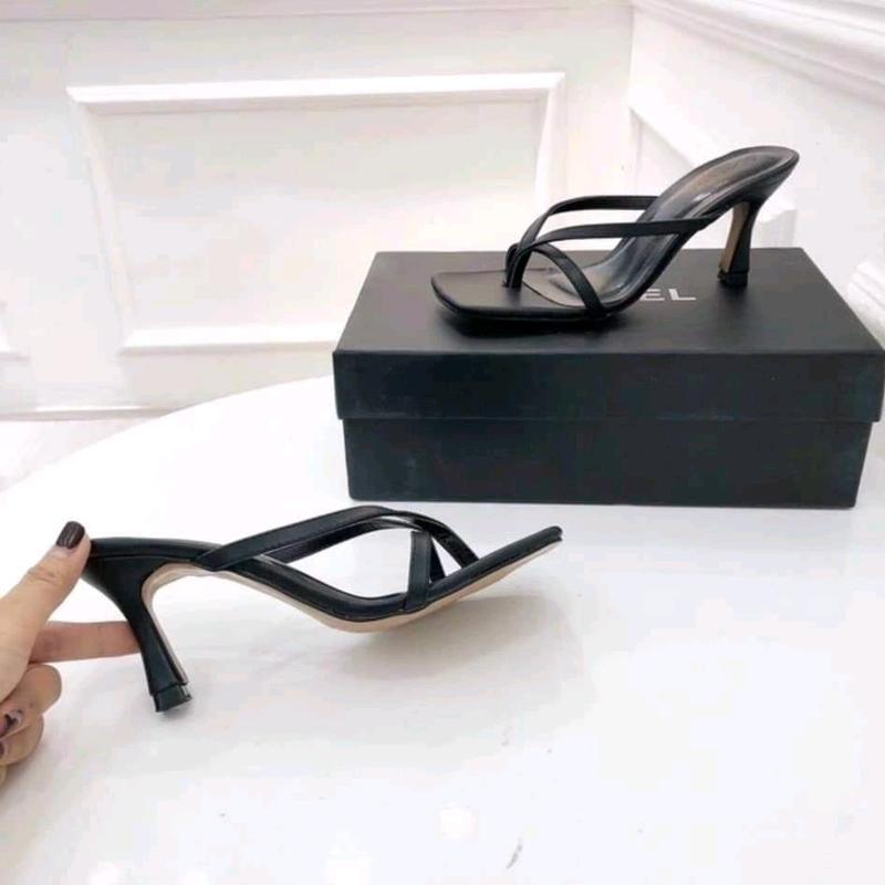 Cao gót gần 7 phân Kẹp A mẫu quốc dân tôn dáng rất dễ phối quần áo thời trang nữ Diện TẾT nha DéP Shoes