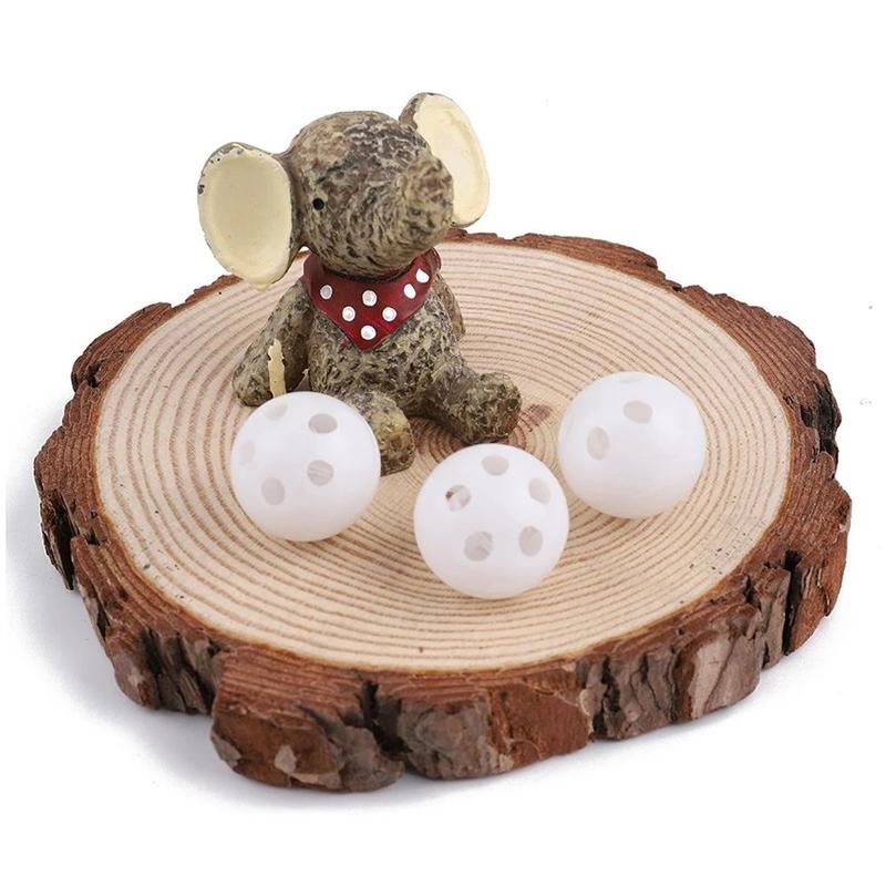 Product Introduction of Dog Cat Toy Plush Toy Accessories Non-Toxic 24mm Plastic Music Toys Squeaker Rattle Insert Replace Noise Maker Rattle Bell Balls 9
