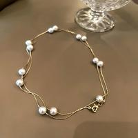 Gambar Puer acc  Kalung Choker Korea Lapis Ganda Wanita Desain Minimalis Elegan Stylish Terbaru J1064 - #1 dari Puer Acc ID Kota Administrasi Jakarta Utara 2 Tokopedia