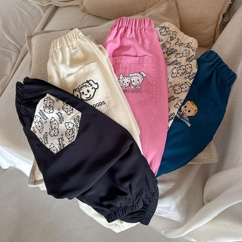 Quần Chống Muỗi, Chất Liệu Tencel, Thường Ngày Có Tay Áo, Quần Ngắn Đi Biển, Cho Bé Trai Và Bé Gái, Đơn Giản Và Thân Thiện Với Làn Da, Sản Phẩm Mới Mùa Hè Raypon, Thích Hợp Cho 8-28KG, 3367 7