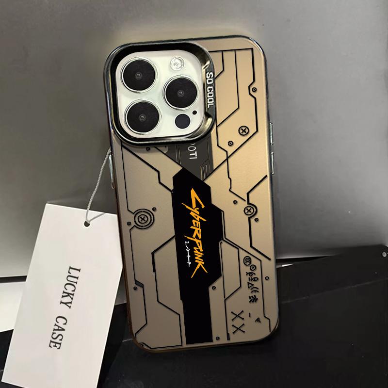 Product Introduction of Ốp Điện Thoại Họa Tiết Cyberpunk RX, Thiết Kế Sáng Tạo, Tương Thích Với iPhone 15 Pro Max, 14, 13, 12, IP Cao Cấp 16, 11, Promax, 7 / 8 Plus, X, XR, XSMAX, SE2020, IMD Vỏ Cứng, Chất Liệu Silicon, Bảo Vệ Chống Sốc 4