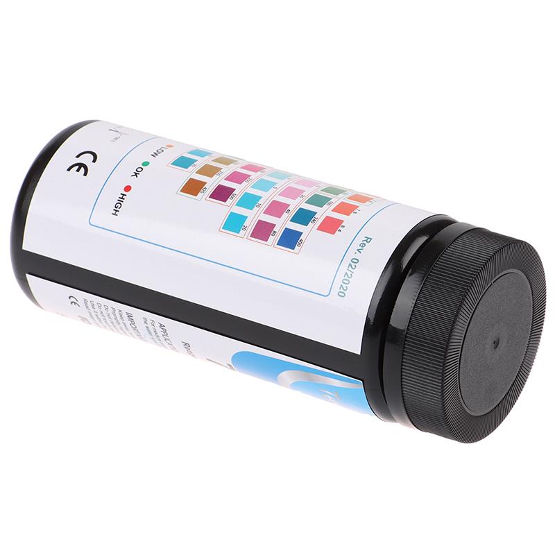 Product Introduction of 50pcs 7 in1 Aquarium Fish Tank Water Tropical PH Test Strips Kit Nitrite Nitrate 28
