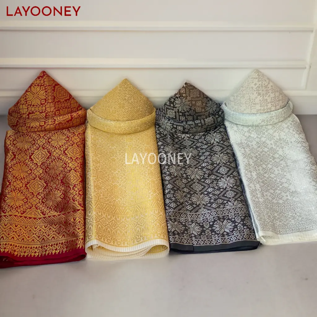 Setelan Tanjak Dan Kain Rumpak Sarung Songket Khas Palembang Asli Adat Melayu Modern Mewah