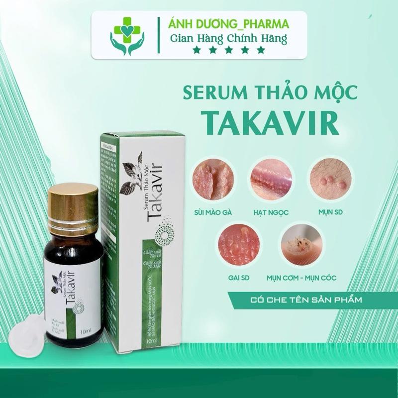 Product Introduction of CL2_TRỌN BỘ Chấm rụng tại nhà dành cho Nam gồm Dung dịch vệ nam TAKAVIR 150ml và serum thảo mộc TAKAVIR 10ml và hỗ trợ Đào thải HPV THYMOGLYCAN lọ 30v 95