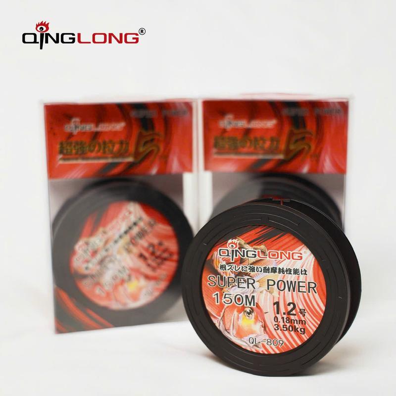 Dây Cước trục QingLong Super Power 150m tàng hình chịu tải lớn cho Đi Câu