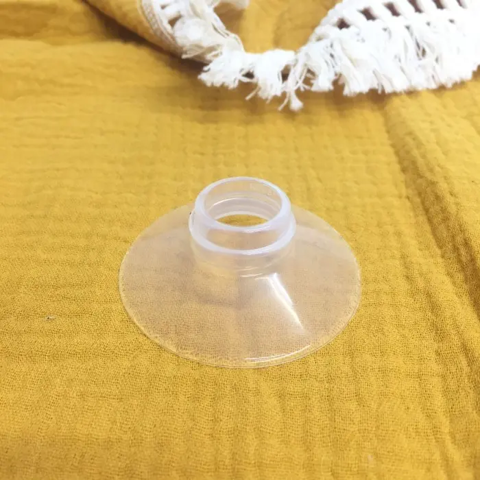 KINMADE SILICONE FLANGE INSERT WIDE (CLEAR) SELIPAN CORONG SILIKON - 2