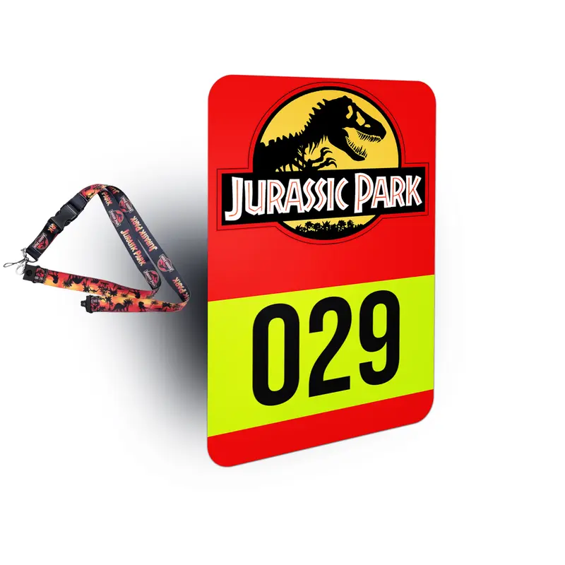 Jurassic Park VIP Personalized Visitor ID Badge Set 2