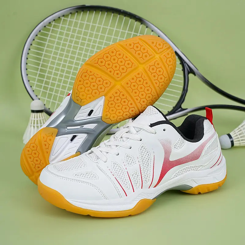 Badminton tennis shoes men's carbon plate design non-slip oxford bottom breathable table tennis shoes men's and women's sports shoes size:36-46