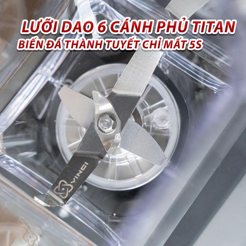 Máy xay sinh tố công nghiệp Vinci VIC-2200 (Mới nhất 2024) ƯU ĐÃI CỰC LỚN mayxay máy xay  vitamix 3